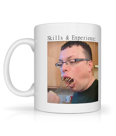 Skills and Experience Graphic Mug