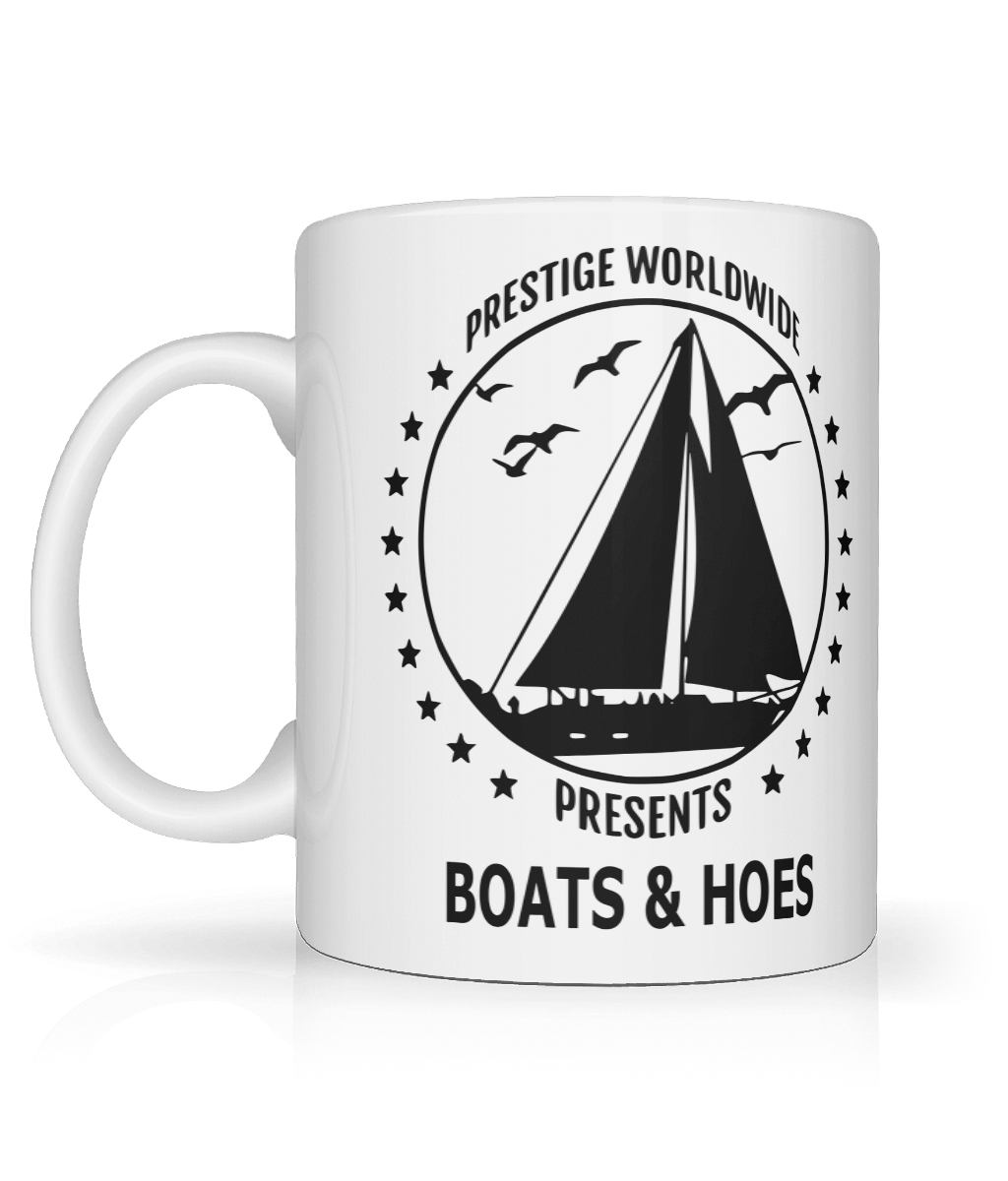 Boats and Hoes Graphic Mug