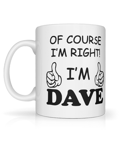 I'm Dave Graphic Mug