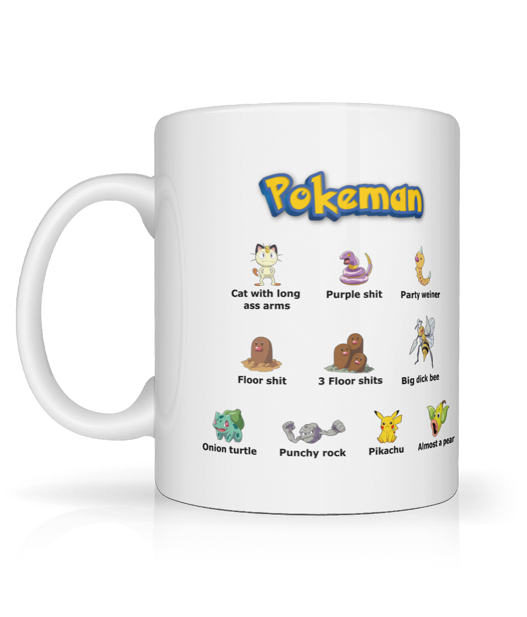 Pokeman Graphic Mug