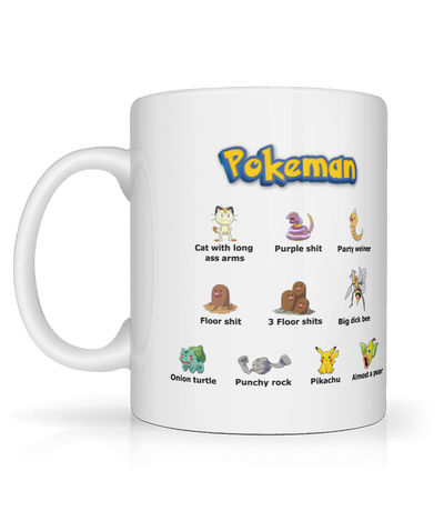 Pokeman Graphic Mug