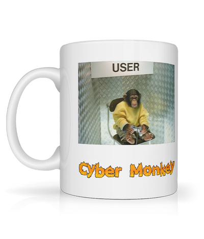 Cyber Monkey Graphic Mug