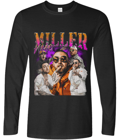 Pittsburgh Rapper 90's Montage Long Sleeve Tee