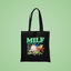 Man I Love Frogs Graphic Tote Bag