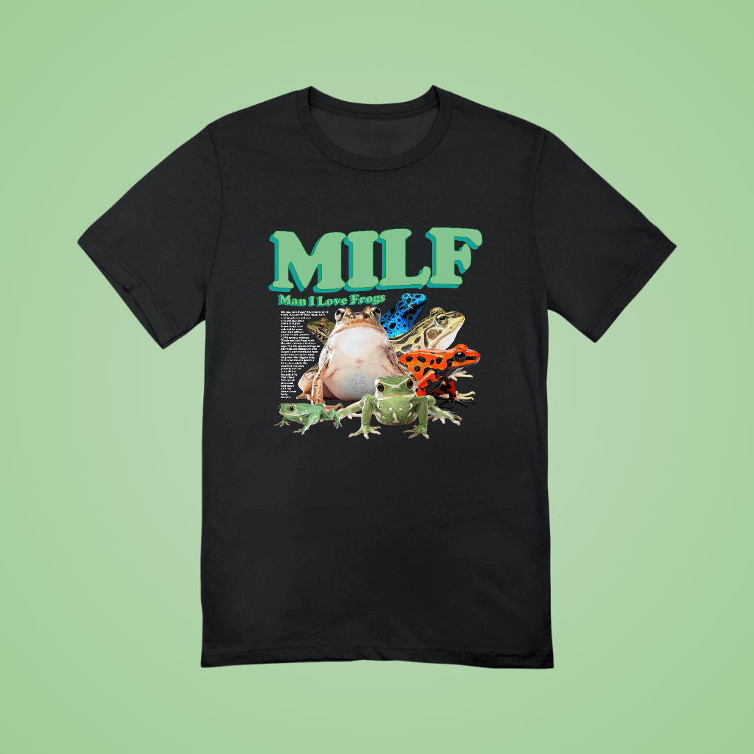Man I Love Frogs Graphic Tee