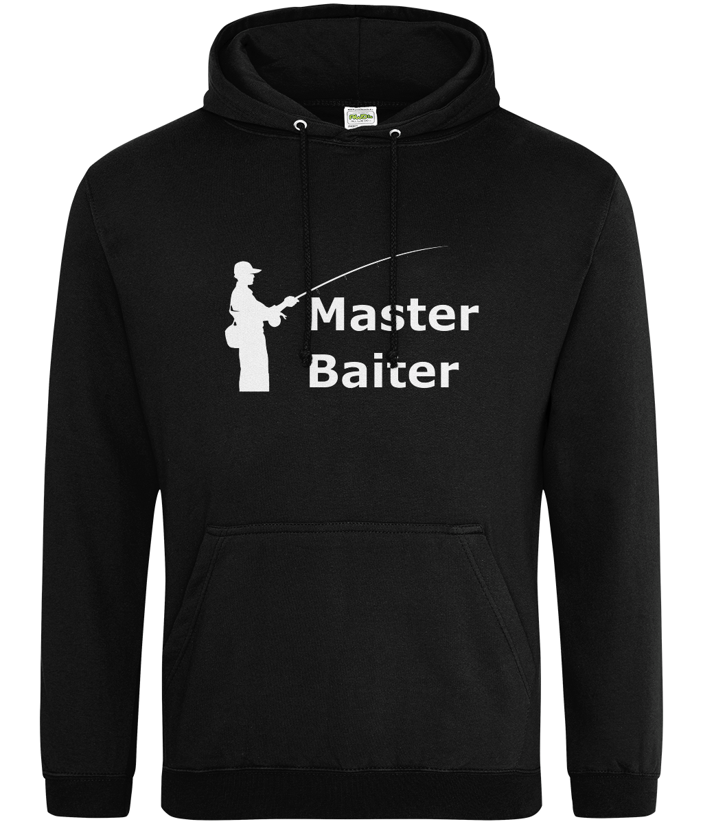 Master Baiter 🧍‍♂️ Text Hoodie