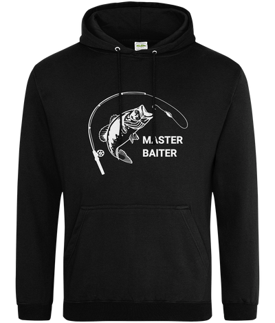 Master Baiter 🐟 Text Hoodie