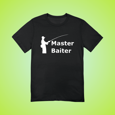 Master Baiter 🧍‍♂️ Text Tee