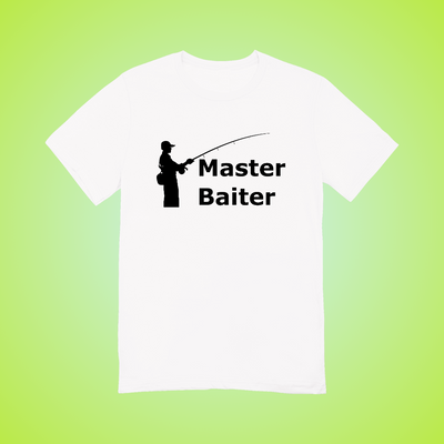Master Baiter 🧍‍♂️ Text Tee