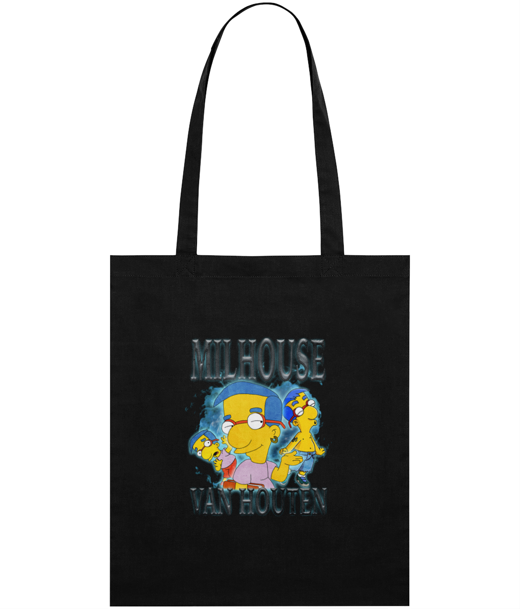 Nerd Boy 90's Montage Tote Bag