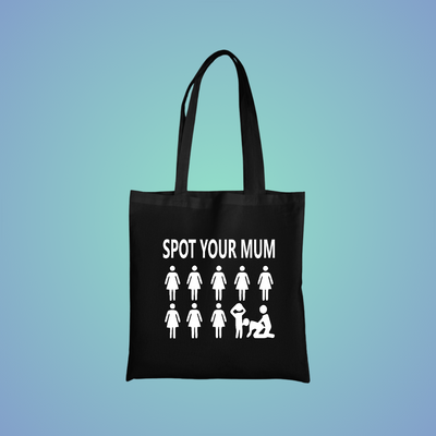 Spot Your Mum Graphic Tote Bag