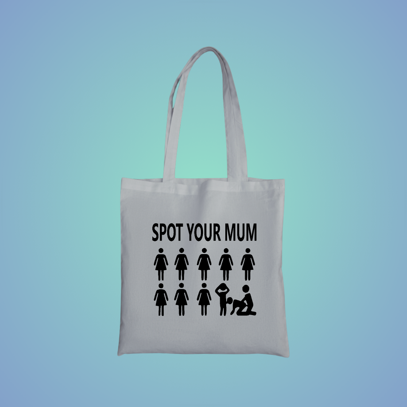 Spot Your Mum Graphic Tote Bag