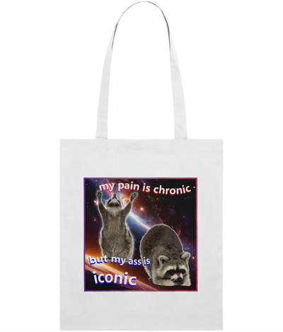 My Pain is Chronic Graphic Tote Bag