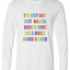 Naked Dudes Long Sleeve Text Tee