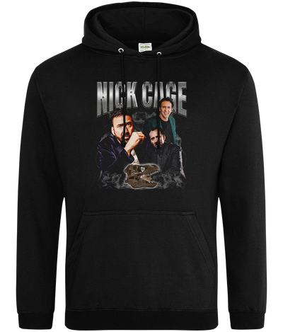 "Put the bunny back in the box." 90's Montage Hoodie