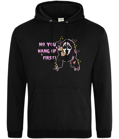 No You Hang Up Graphic Hoodie