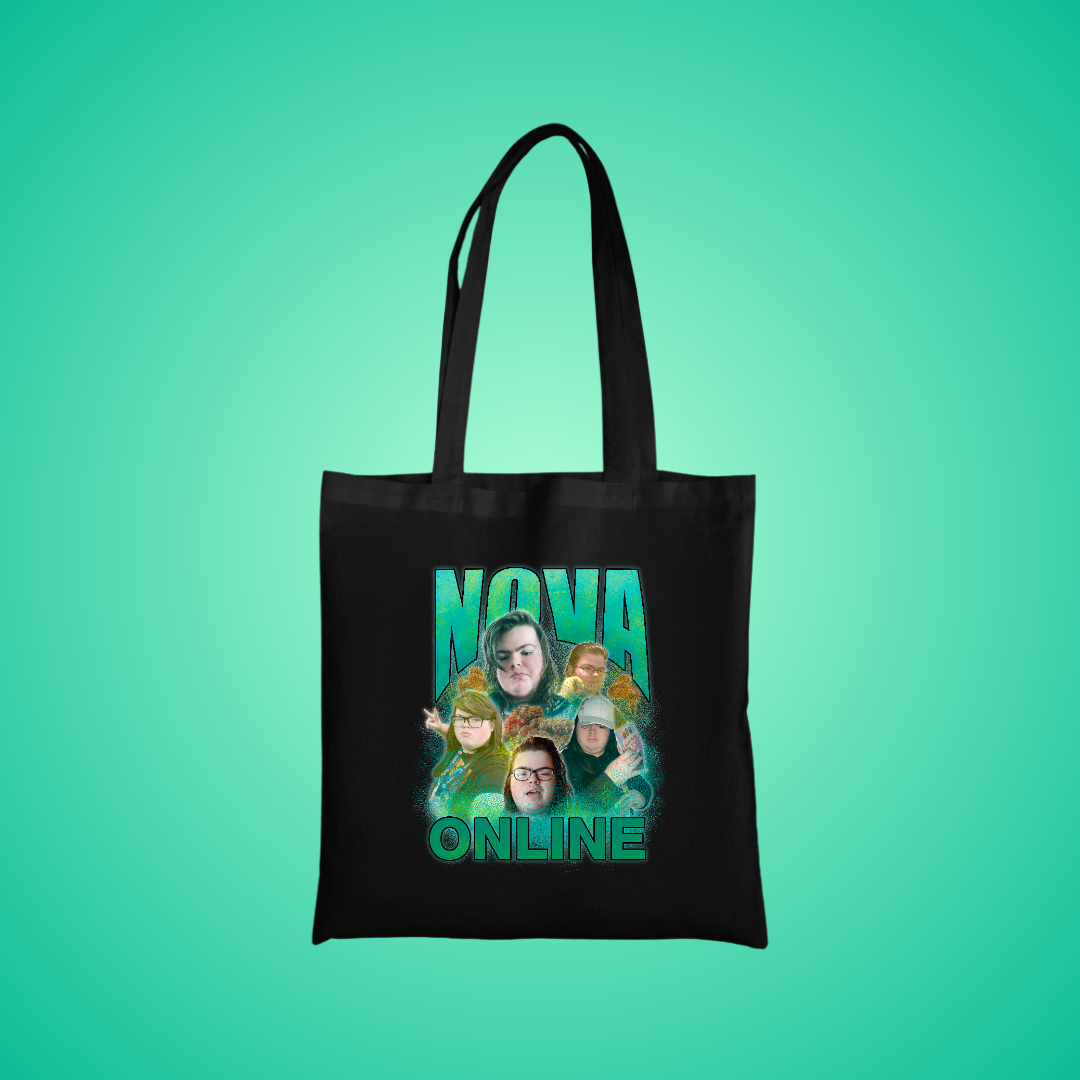 Tiktok Oddity 90's Montage Tote Bag
