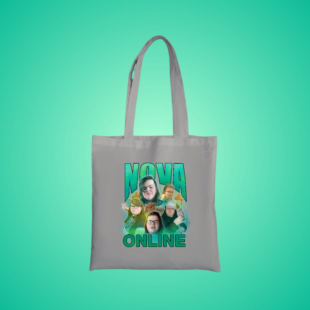 Tiktok Oddity 90's Montage Tote Bag