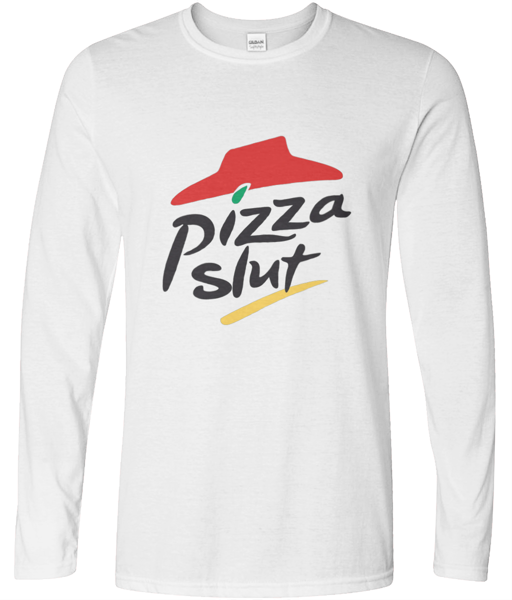 Pizza Slut Long Sleeve Graphic Tee