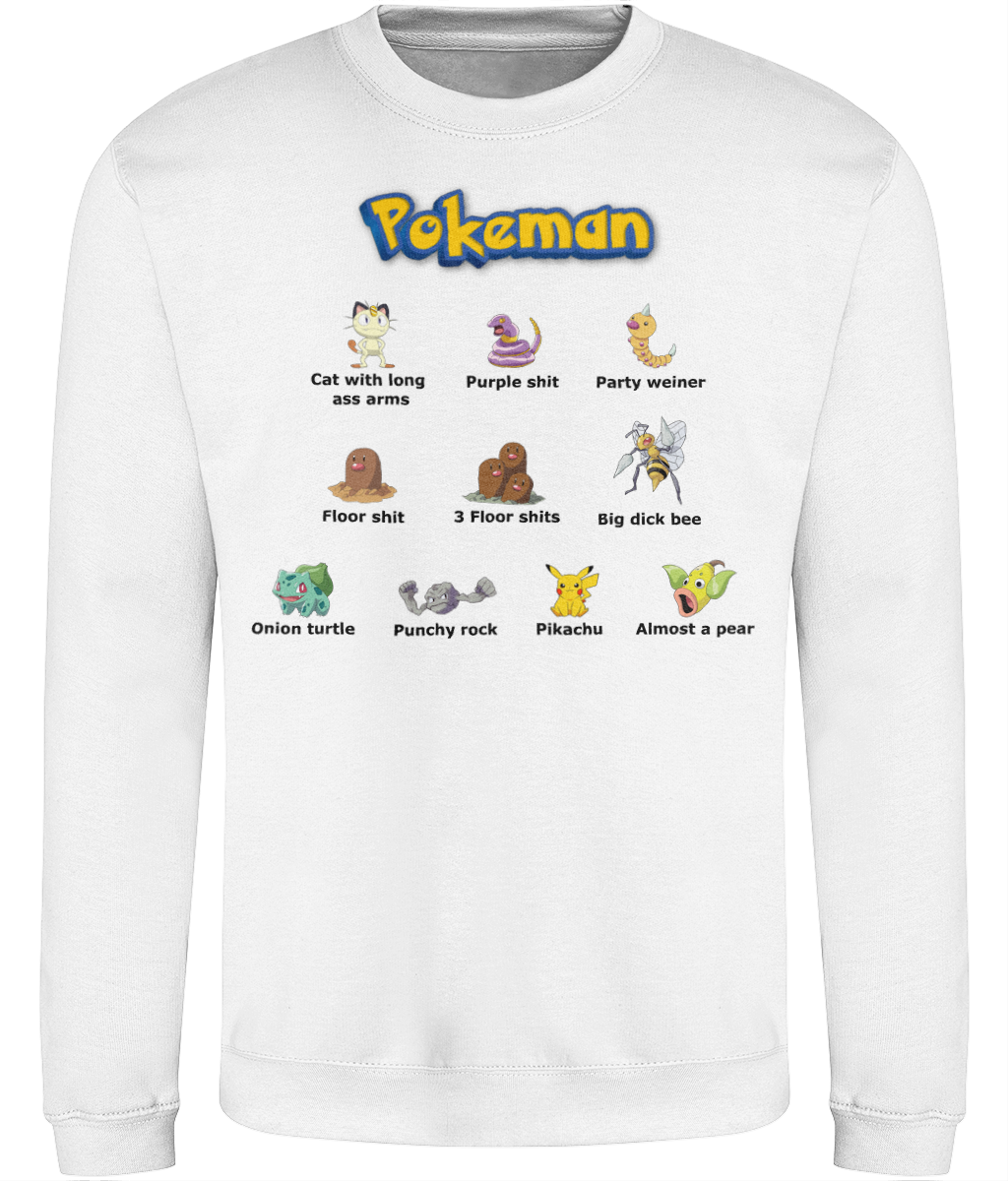 Pokeman Graphic Sweatshirt