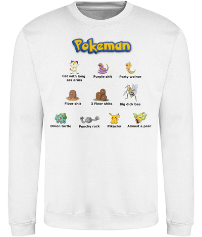 Pokeman Graphic Sweatshirt