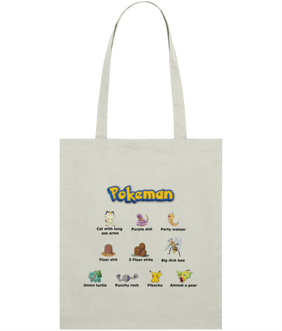 PokeMan Graphic Tote Bag