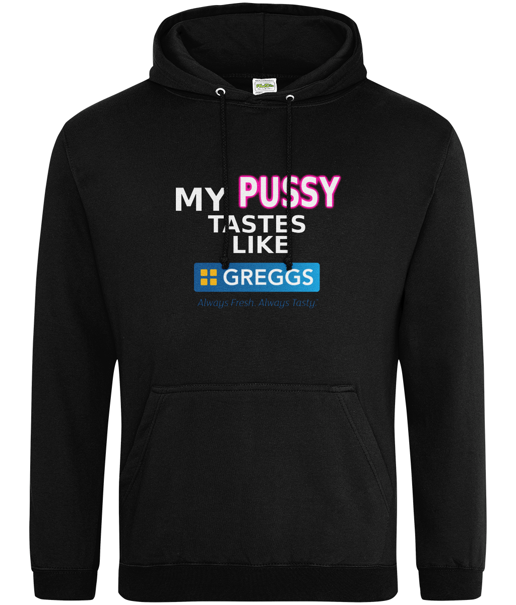 Tastes Like Greggs Graphic Hoodie