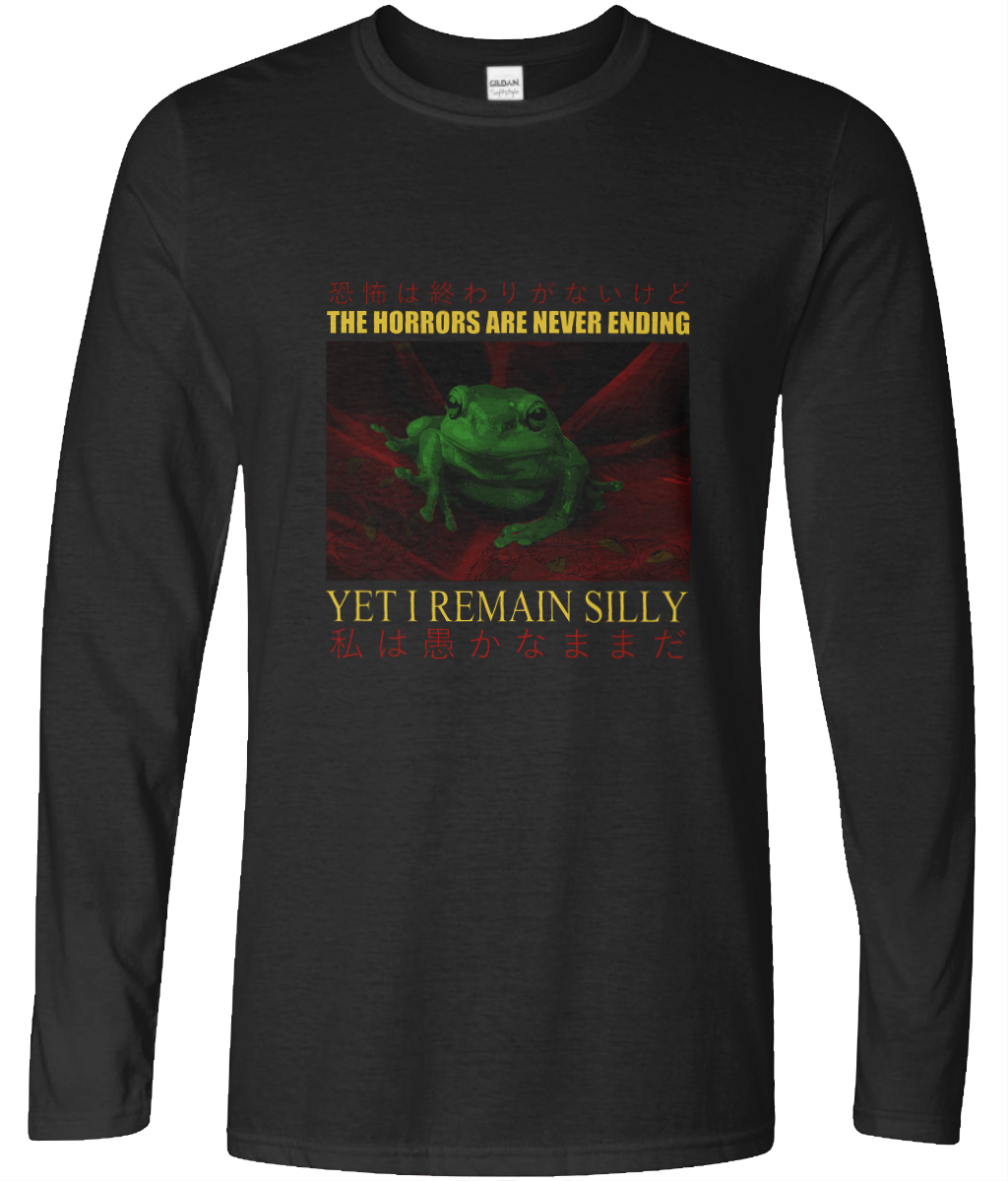 I Remain Silly Long Sleeve Graphic Tee