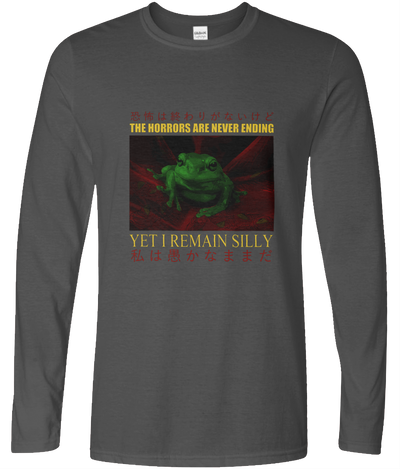 I Remain Silly Long Sleeve Graphic Tee