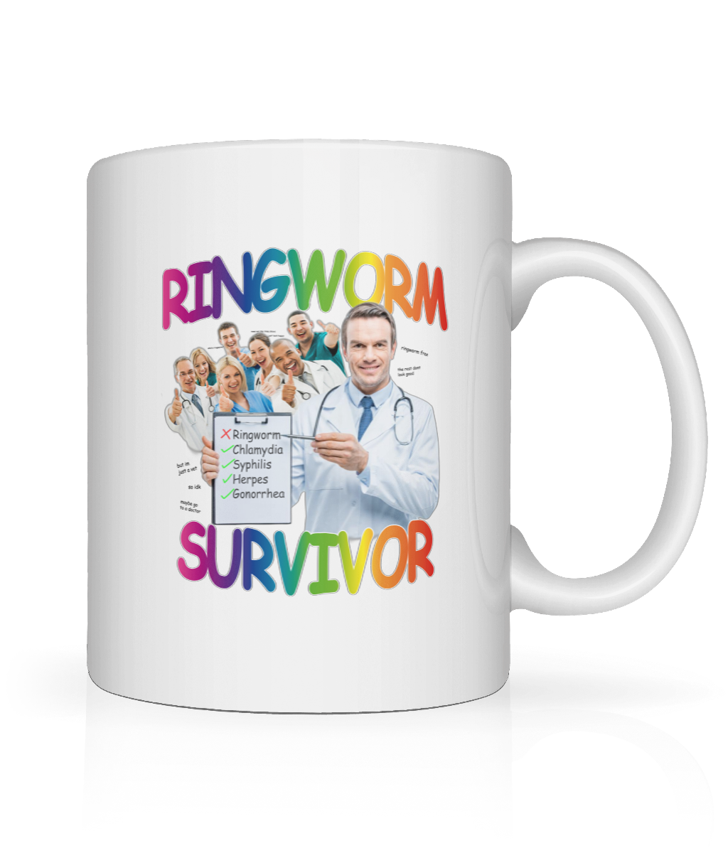 Ringworm Survivor Graphic Mug