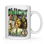 Office Worker 90's Montage Mug (Green)