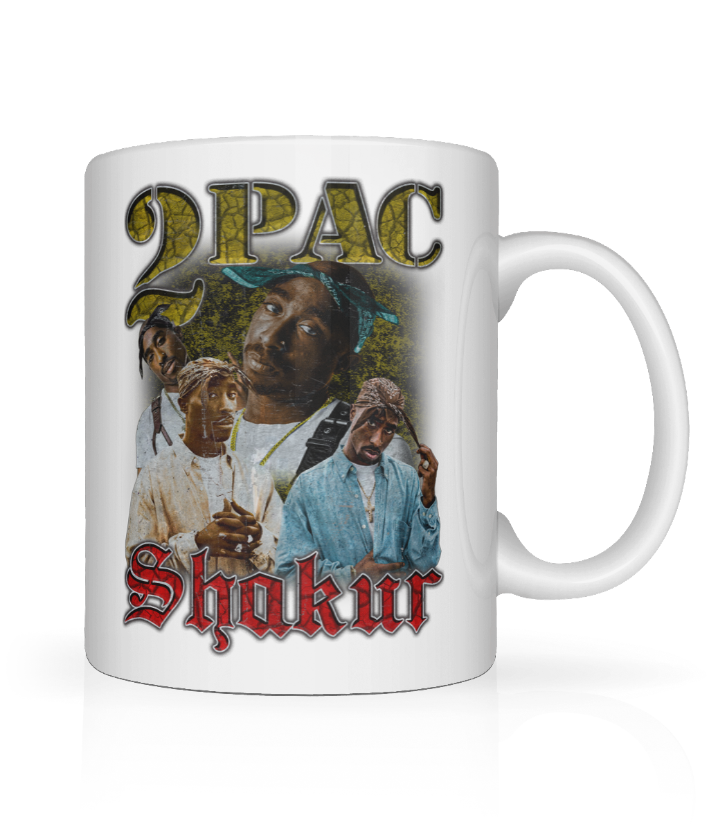 Famous Rapper 90's Montage Mug