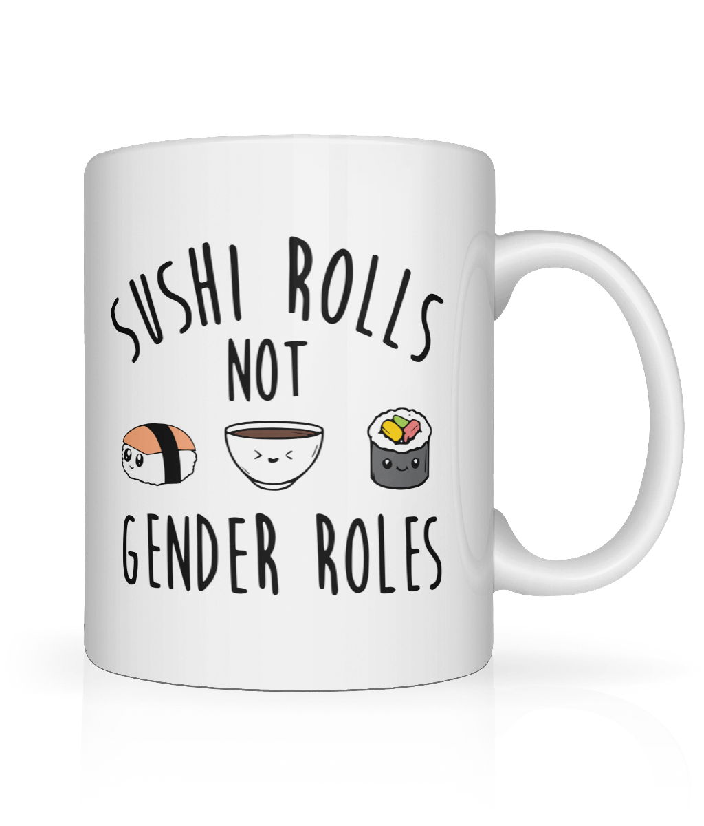 Sushi Rolls Graphic Mug