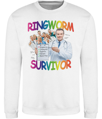 Ringworm Survivor Graphic Sweatshirt