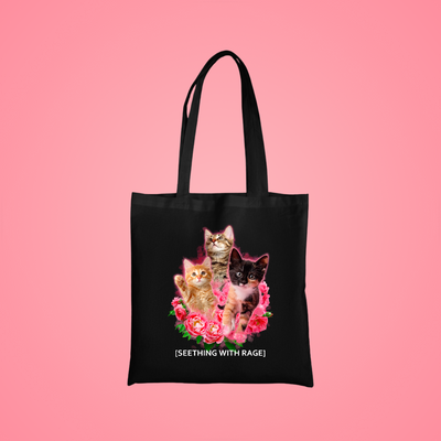 Seething With Rage Graphic Tote Bag
