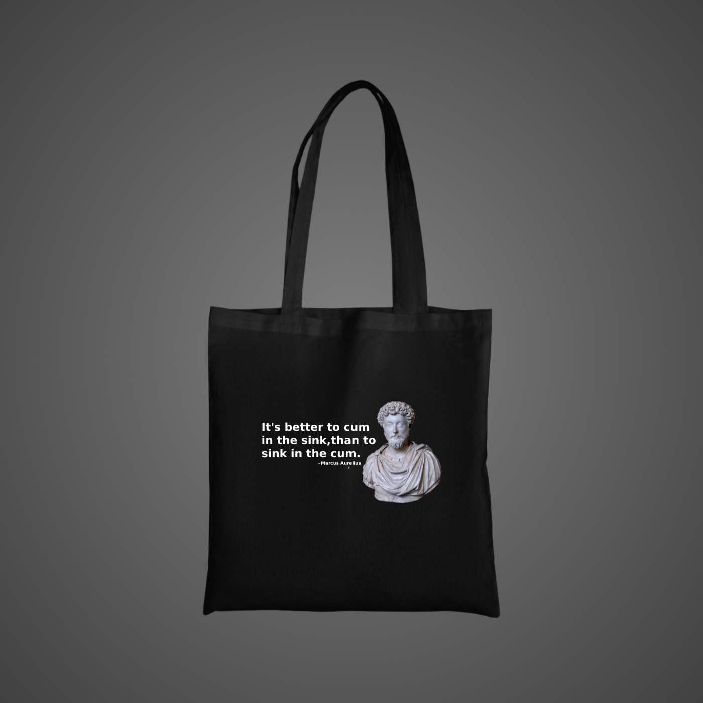 Sink in the Cum Graphic Tote Bag