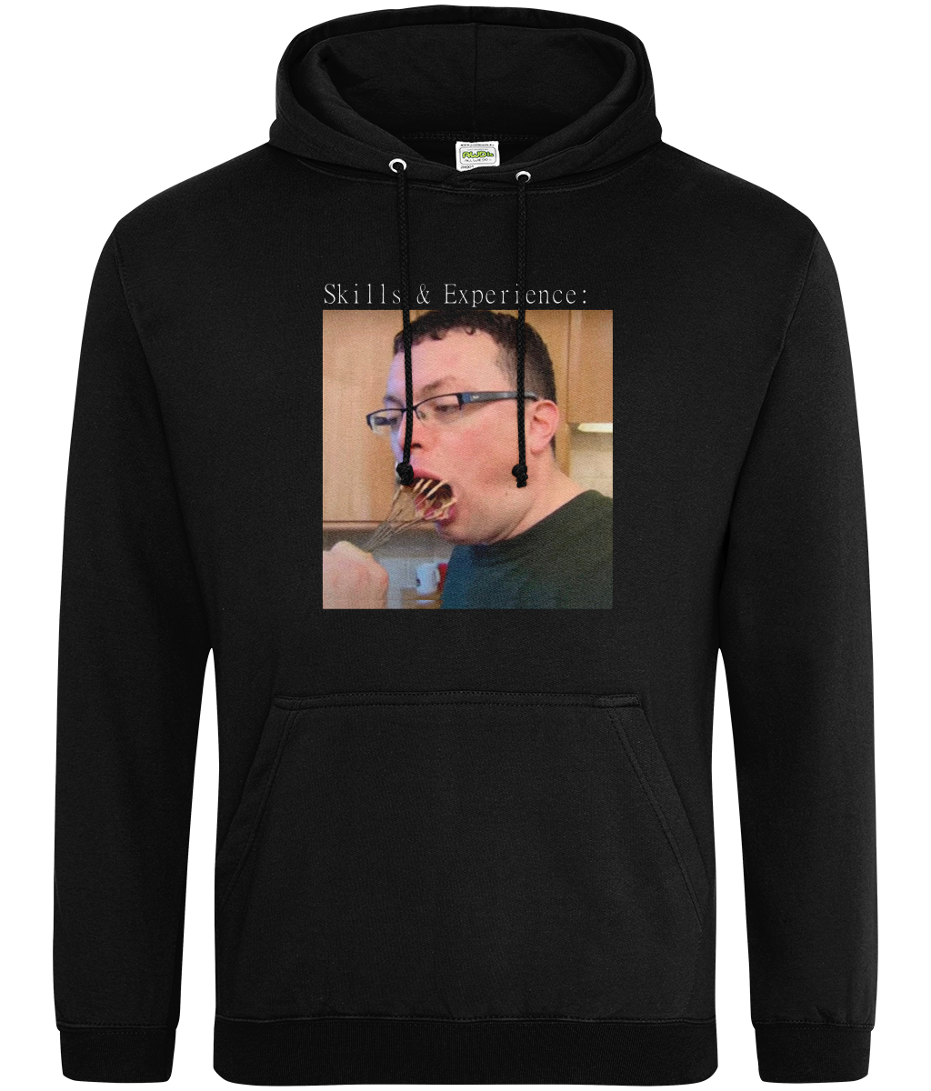 Skills And Experience Graphic Hoodie