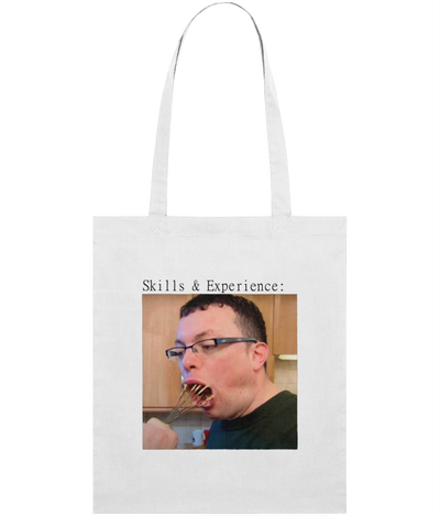 Skills and Experience Graphic Tote Bag