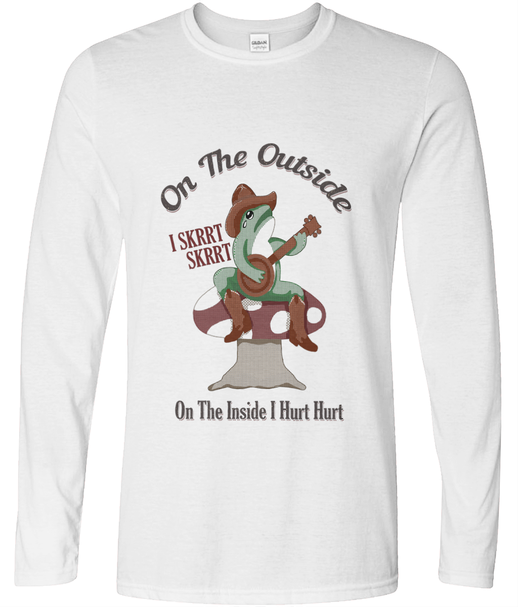 I Skrrt Skrrt Long Sleeve Graphic Tee