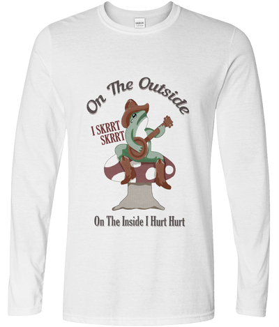 I Skrrt Skrrt Long Sleeve Graphic Tee