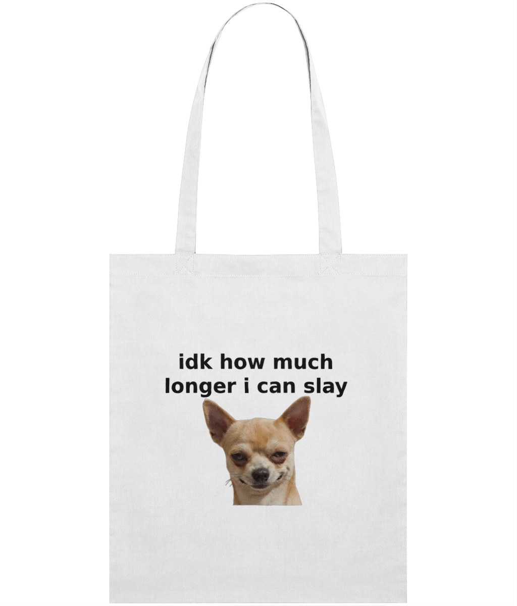 IDK Chihuahua Graphic Tote Bag