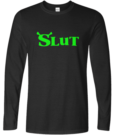 Slut Graphic Long Sleeve Tee