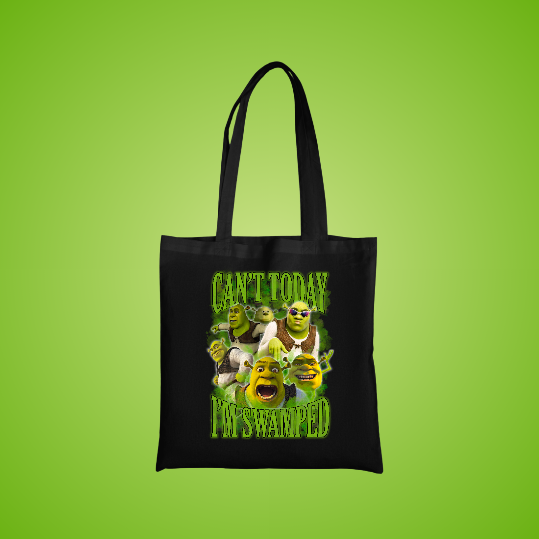 I'm Swamped 90's Montage Tote Bag
