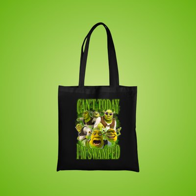 I'm Swamped 90's Montage Tote Bag