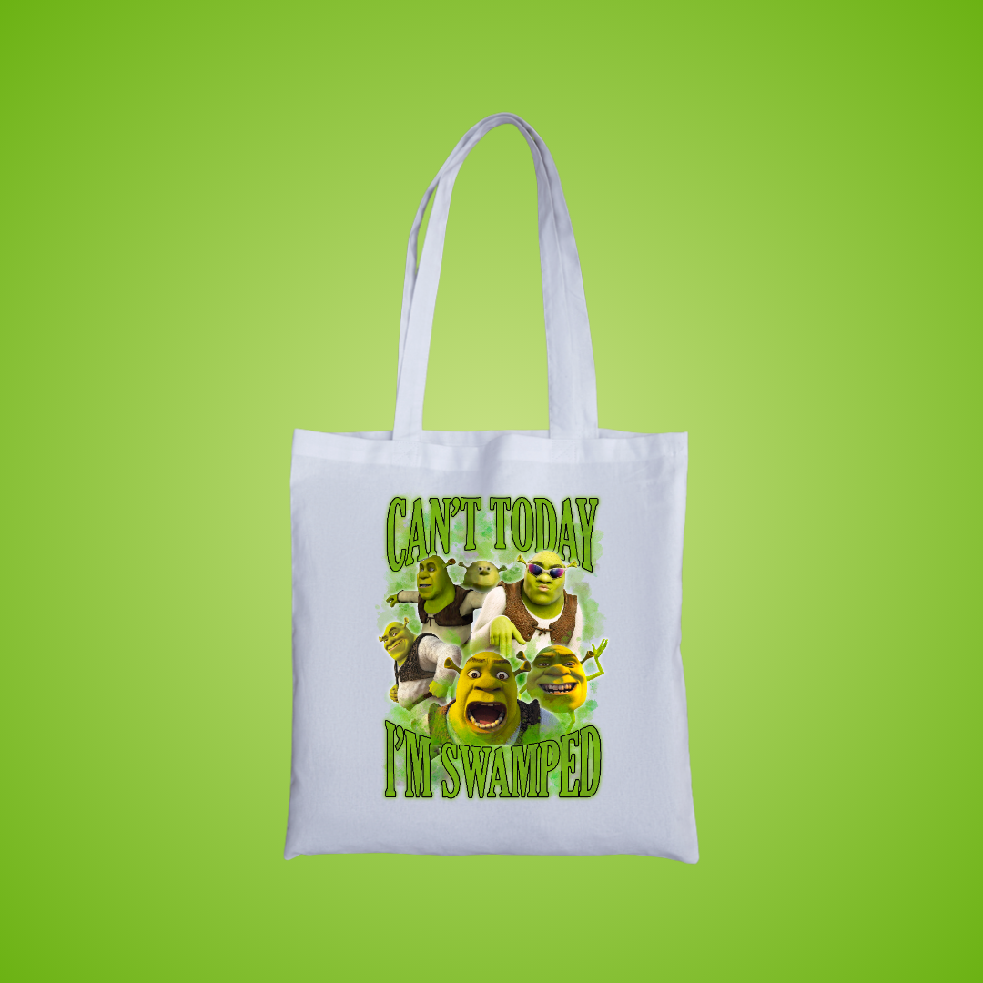 I'm Swamped 90's Montage Tote Bag