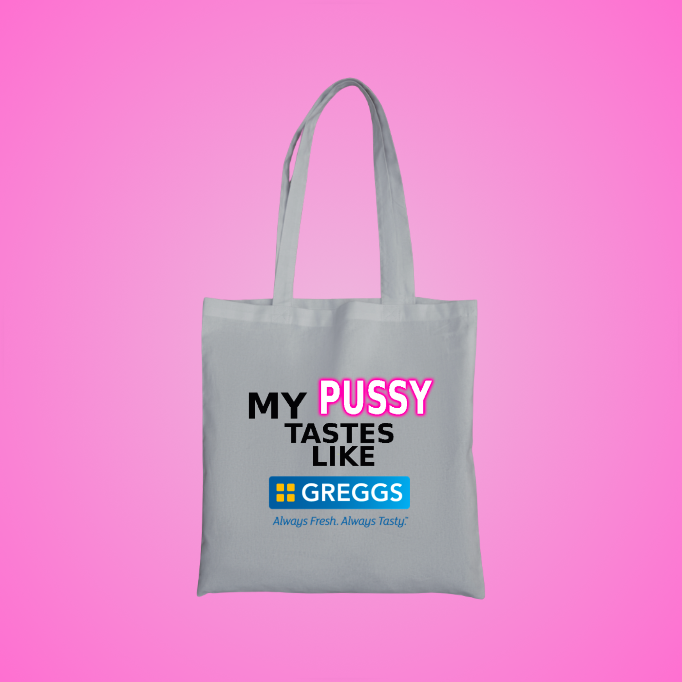 Tastes Like Greggs Graphic Tote Bag