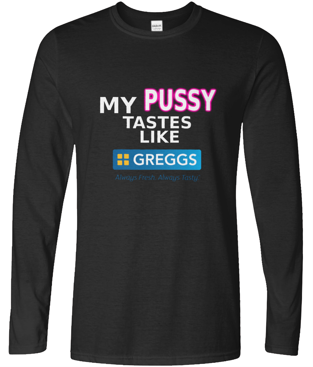 Tastes Like Greggs Graphic Long Sleeve Tee