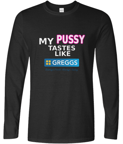 Tastes Like Greggs Graphic Long Sleeve Tee