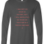 Tescos Car Park Long Sleeve Text Tee