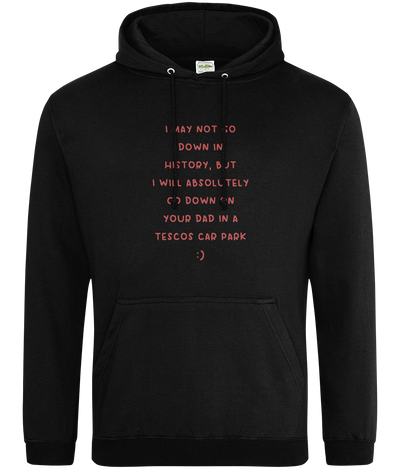 Tescos Car Park Text Hoodie